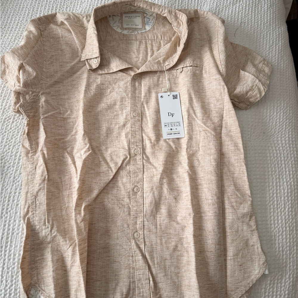 Casual button down dress shirt